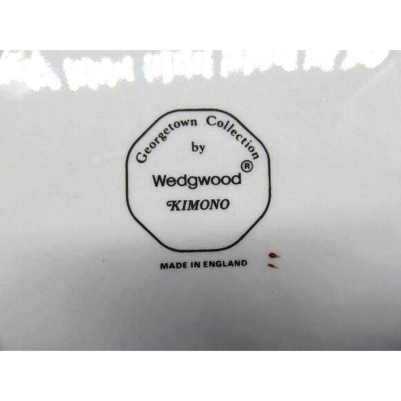 Wedgwood  Kimono Georgetown Collection 8" Plate In Very Good Condition - Picture 3 of 10